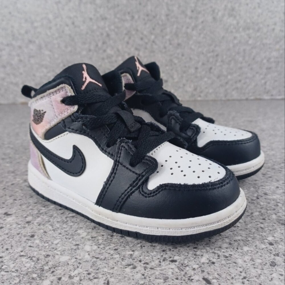 Nike Air Jordan 1 Mid Toddler Sneakers Size 8C Shoes